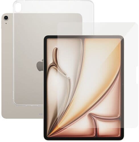 Gennemsigtigt iPad cover & skærmbeskyttelse PanzerGlass iPad Air (2024-2025) 13"