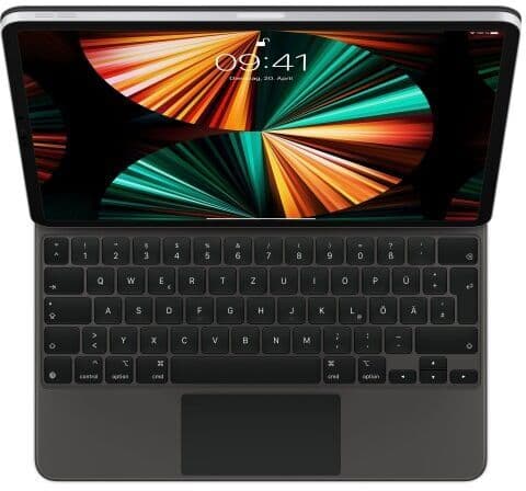 Apple Magic Keyboard (iPad) iPad Pro 12.9" 2021 (MJQK3D/A) Svart DE