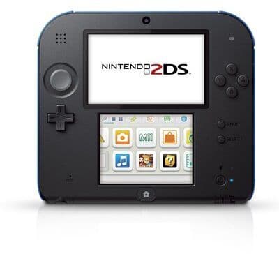 Nintendo 2DS svart/blå