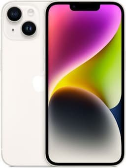 iPhone 14 128 GB Dual-SIM (2 x eSIM) Stjärnglans