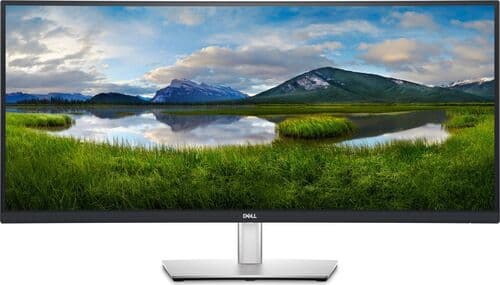 Dell P3421W 34" inkl. fot Svart/Silver