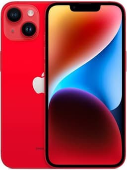 iPhone 14 128 GB Dual-SIM (2 x eSIM) röd
