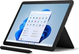 Microsoft Surface Go 3 (2021) i3-10100Y 10.5" 8 GB 128 GB SSD kompatibel stylus Surface Dock matt svart Win 11 S