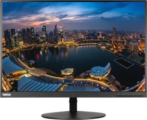 Lenovo ThinkVision T24d-10 24" med stativ svart