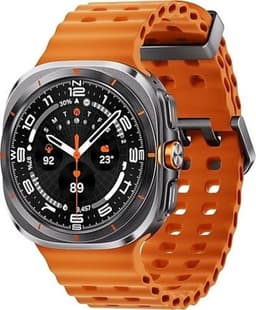 Samsung Galaxy Watch Ultra (2025) Titanium Gray orange