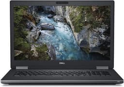 Dell Precision 7730 i7-8850H 17.3" 8 GB 256 GB SSD FHD Quadro P3200 Webcam Bakgrundsbelyst tangentbord FP Win 11 Pro DE