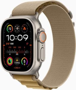 Apple Watch Ultra 2 (2023) GPS + Cellular silver Alpine Loop Mandel Medium