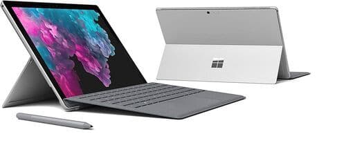 Microsoft Surface Pro 6 (2018) i5-8350U 12.3" 8 GB 128 GB SSD kompatibel stylus Win 11 Pro Platin Surface Dock DE