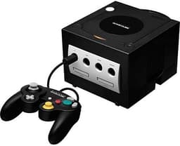 Nintendo Gamecube inkl. Spel svart 1 Controller Mario Smash Football (DE Version)