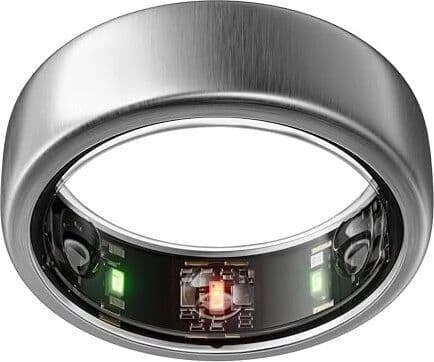 Oura Ring G3 Horizon Borstad titan Ringstorlek 10