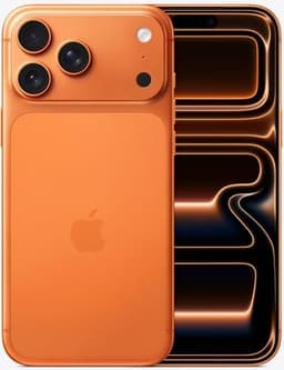 iPhone 17 Pro Max 256 GB Dual-SIM (eSIM, Nano-SIM) kosmiskt orange