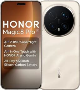 Honor Magic 8 Pro 12 GB 512 GB Dual-SIM (2 x eSIM, 2 x Nano-SIM) Sunrise Gold