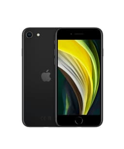 iPhone SE (2020) 256 GB Dual-SIM (eSIM, Nano-SIM) svart