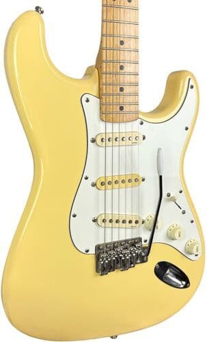 Fender Japan Stratocaster återutgåva 72 ST72-86DSC 2006-2008 - Vintage White Vintagevit