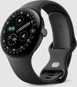 Google Pixel Watch 4 (2025) 45 mm 4G Mattsvart Obsidian