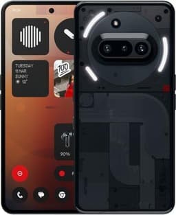 Nothing phone (3a) 12 GB 256 GB svart