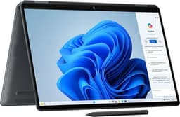 HP OmniBook Ultra Flip 14-fh Core Ultra 7 256V 14" 16 GB 1 TB SSD 2880 x 1800 Bakgrundsbelyst tangentbord grå Win 11 Home DE