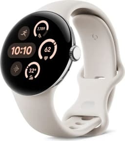Google Pixel Watch 3 (2024) 45 mm Wi-Fi silver Porcelain