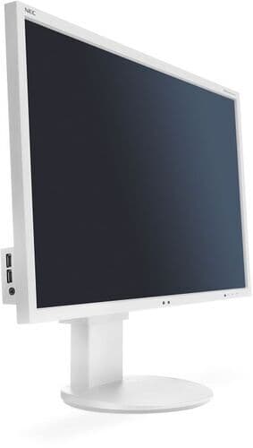 NEC MultiSync EA244WMI 24" med stativ vit