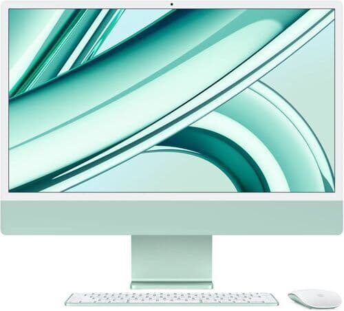 Apple iMac 2023 M3 8 Core 24" 8 GB 256 GB SSD 10-Core GPU Gb LAN grön kompatibla tillbehör ES