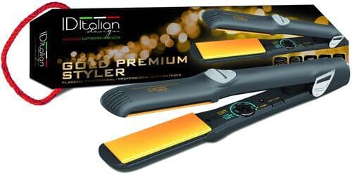 Italian Design Gold Premium Styler Hårplättare guld/svart