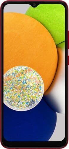 Samsung Galaxy A03 3 GB 64 GB Dual-SIM röd