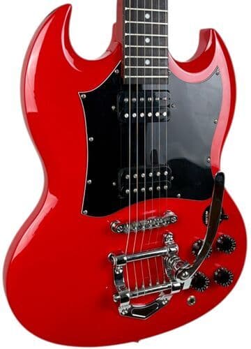 Epiphone SG Bigsby 2007 - Red röd