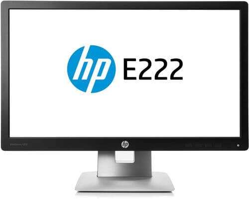 HP EliteDisplay E222 21.5" svart/silver