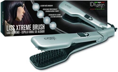 Italian Design Liss Xtreme Hårplättare svart/grå