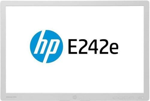HP EliteDisplay E242e 24" vit utan stativ