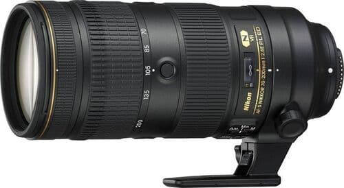 Nikon AF-S 70-200mm 2.8E FL ED VR svart