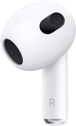 Enstaka Apple AirPod 3. Gen höger vit