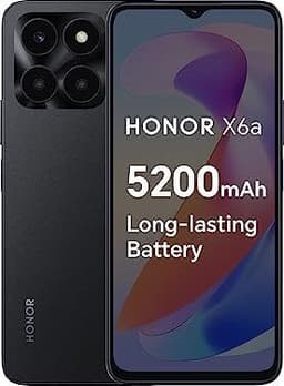 Honor X6a 4 GB 128 GB Dual-SIM Midnight Black