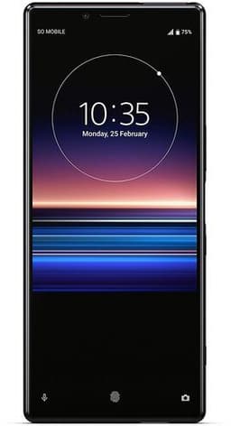 Sony Xperia 1 128 GB Single-SIM svart