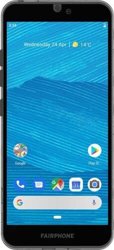 Fairphone 3 svart/transparent