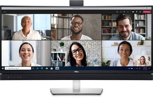 Dell C3422WE 34" inkl. fot Svart/Silver