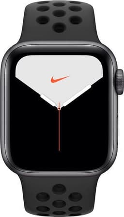 Apple Watch Series 5 Nike (2019) 40 mm GPS + Cellular rymdgrå anthracite/svart