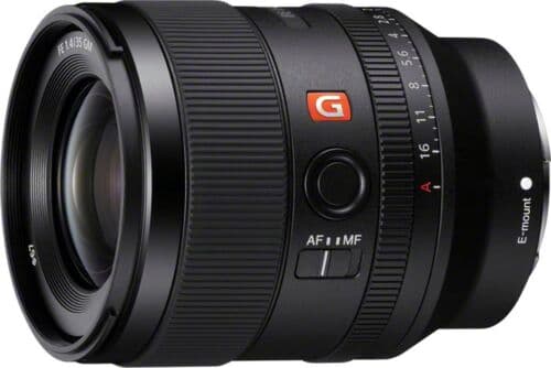 Sony FE 35mm 1.4 GM Svart