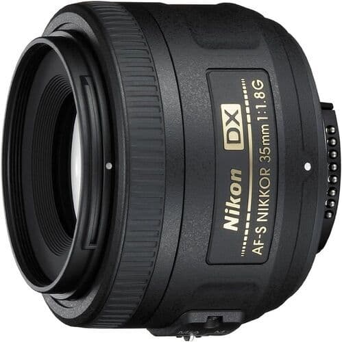 Nikon AF-S DX 35mm 1.8 G Svart