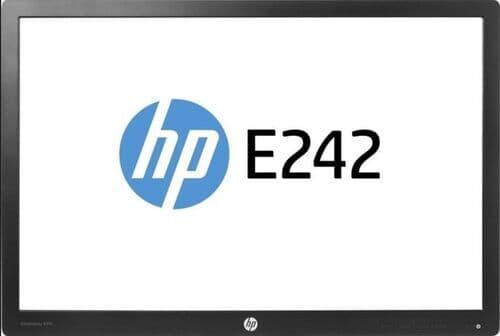 HP EliteDisplay E242 24" svart utan stativ