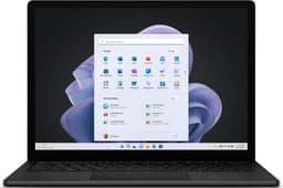 Microsoft Surface Laptop 5 i5-1245U 13.5" 16 GB 512 GB SSD 2256 x 1504 kompatibel stylus Touch Bakgrundsbelyst tangentbord matt svart Win 11 Pro DE