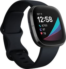 Fitbit Sense svart svart