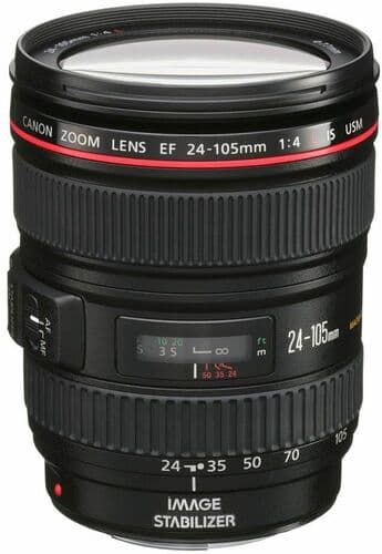 Canon EF 24-105mm 4.0 L IS USM Svart
