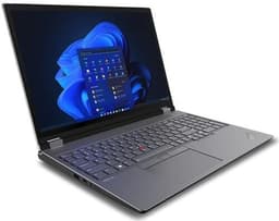Lenovo ThinkPad P16 i9-12950HX 16" 64 GB 512 GB SSD 3840 x 2400 FP Bakgrundsbelyst tangentbord RTX A4500 Win 11 Pro DE