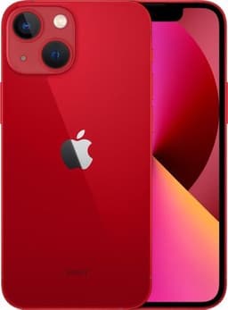 iPhone 13 Mini 512 GB Dual-SIM (eSIM, Nano-SIM) röd