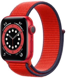 Apple Watch Series 6 Aluminium 40 mm (2020) GPS + Cellular röd Sportloop röd
