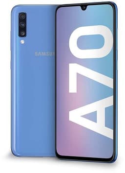 Samsung Galaxy A70 128 GB Single-SIM blå