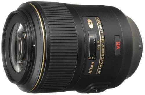 Nikon AF-S Micro 105mm 2.8 G IF-ED VR Svart