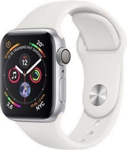 Apple Watch Series 4 (2018) 40 mm Aluminum GPS silver Sportband vit