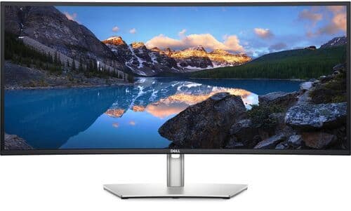 Dell UltraSharp U3421WE 34.14" inkl. fot Svart/Grå